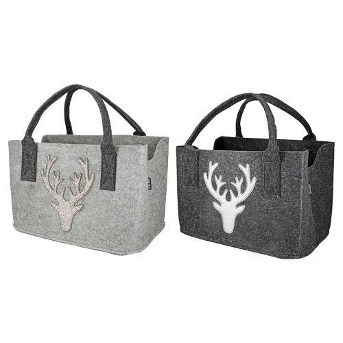 Filztasche Hirsch Glitter