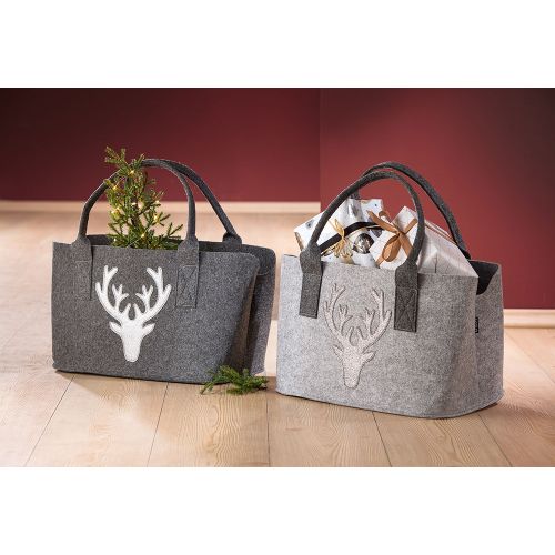 Filztasche Hirsch Glitter