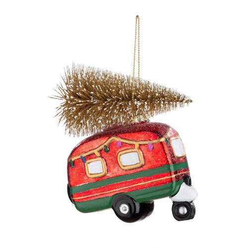 Weihnachtsänger Wohnwagen